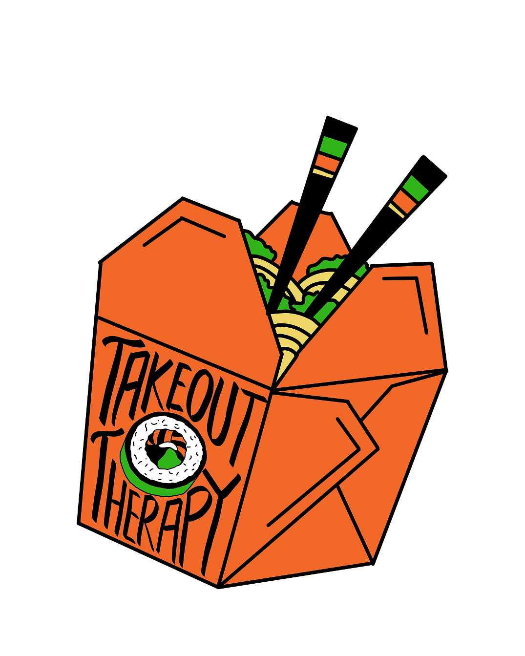 Takeout Therapy illustration